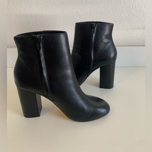 Aldo Black High Heeled Booties Women’s size 9